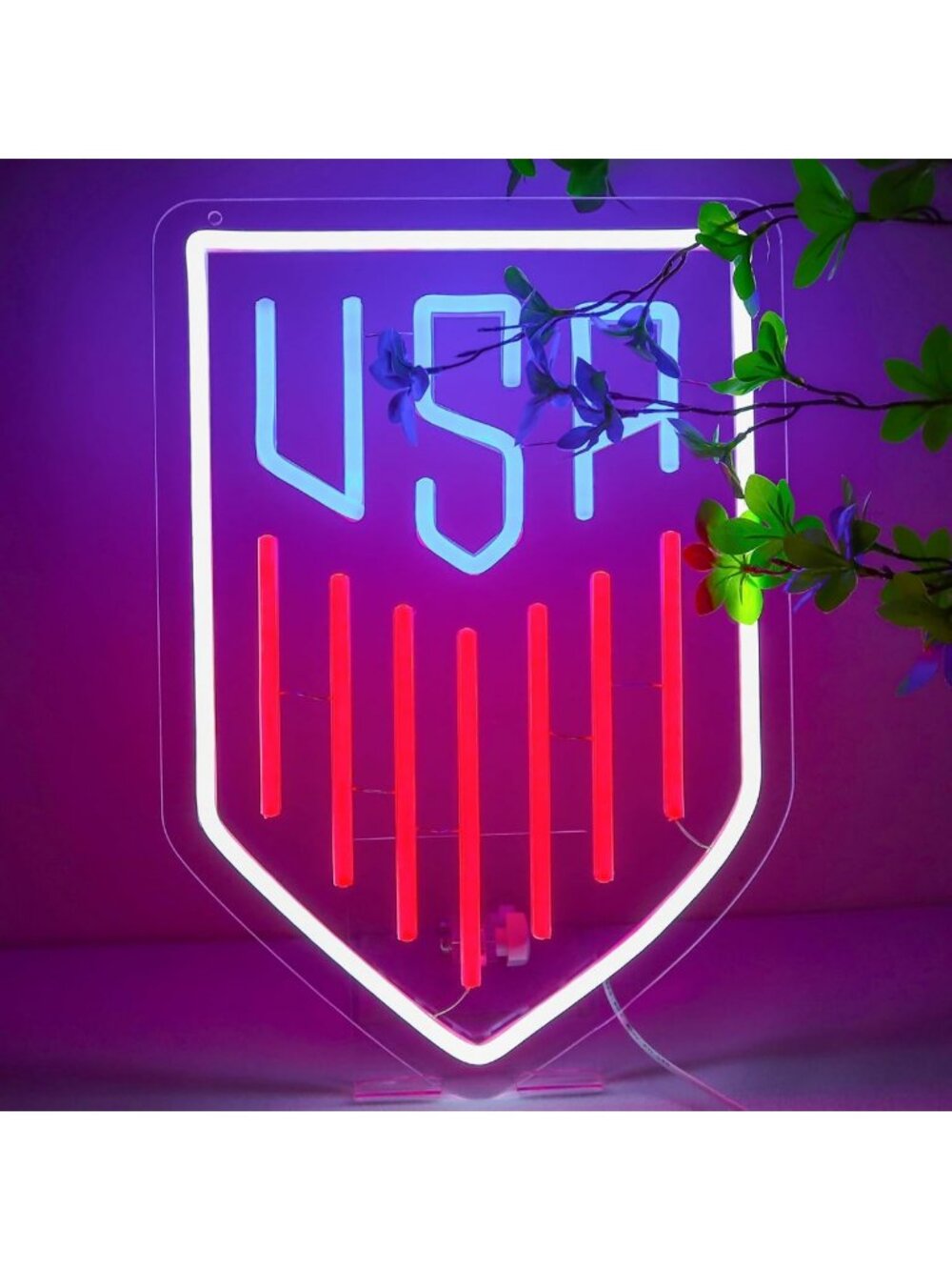 Neon Wall Sign for Game Room Decor, LED Lights for Man Cave & Teen Gifts